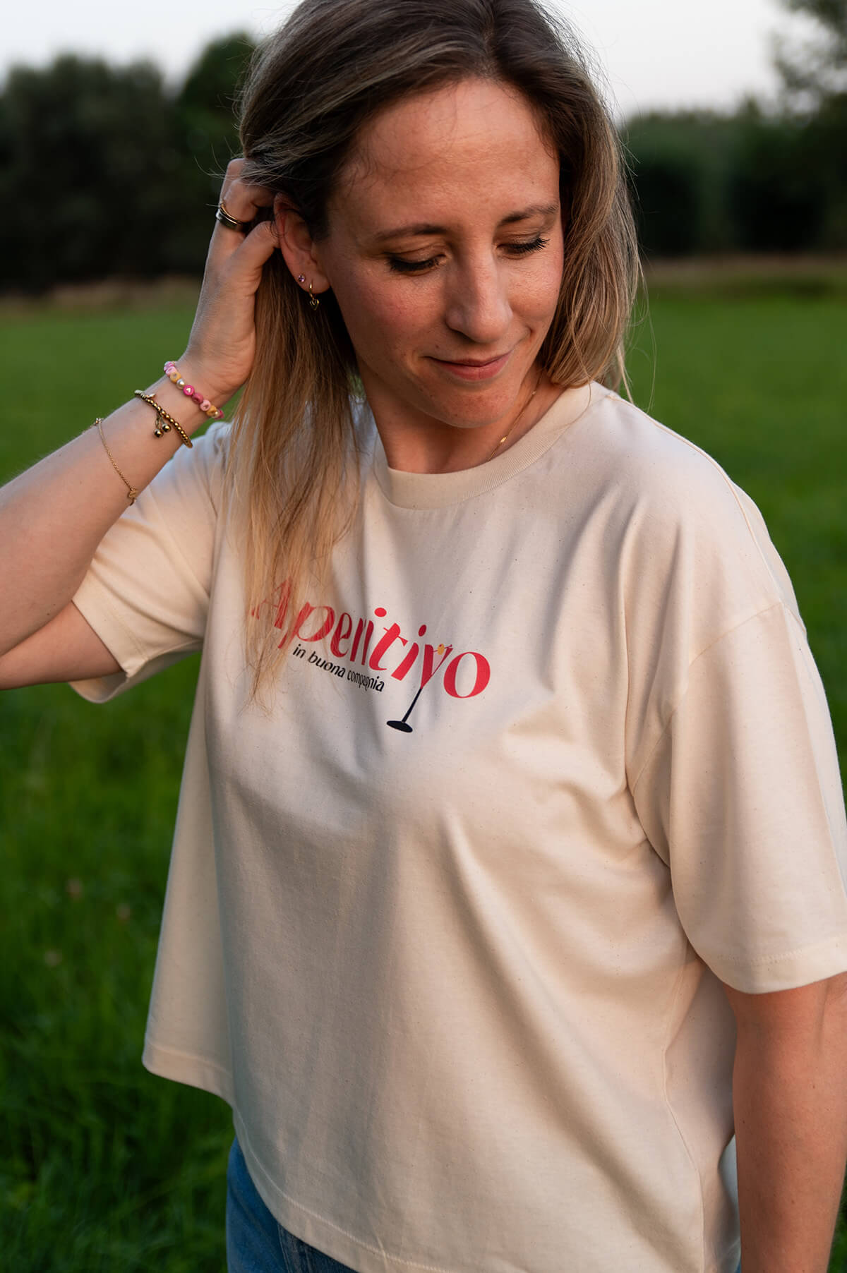 Aperitivo - T-shirt - Beige