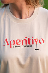 Aperitivo - T-shirt - Beige