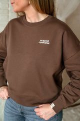 En bonne compagnie sweater – Mokka