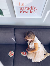 Le paradis, c'est ici - Poster - Roze