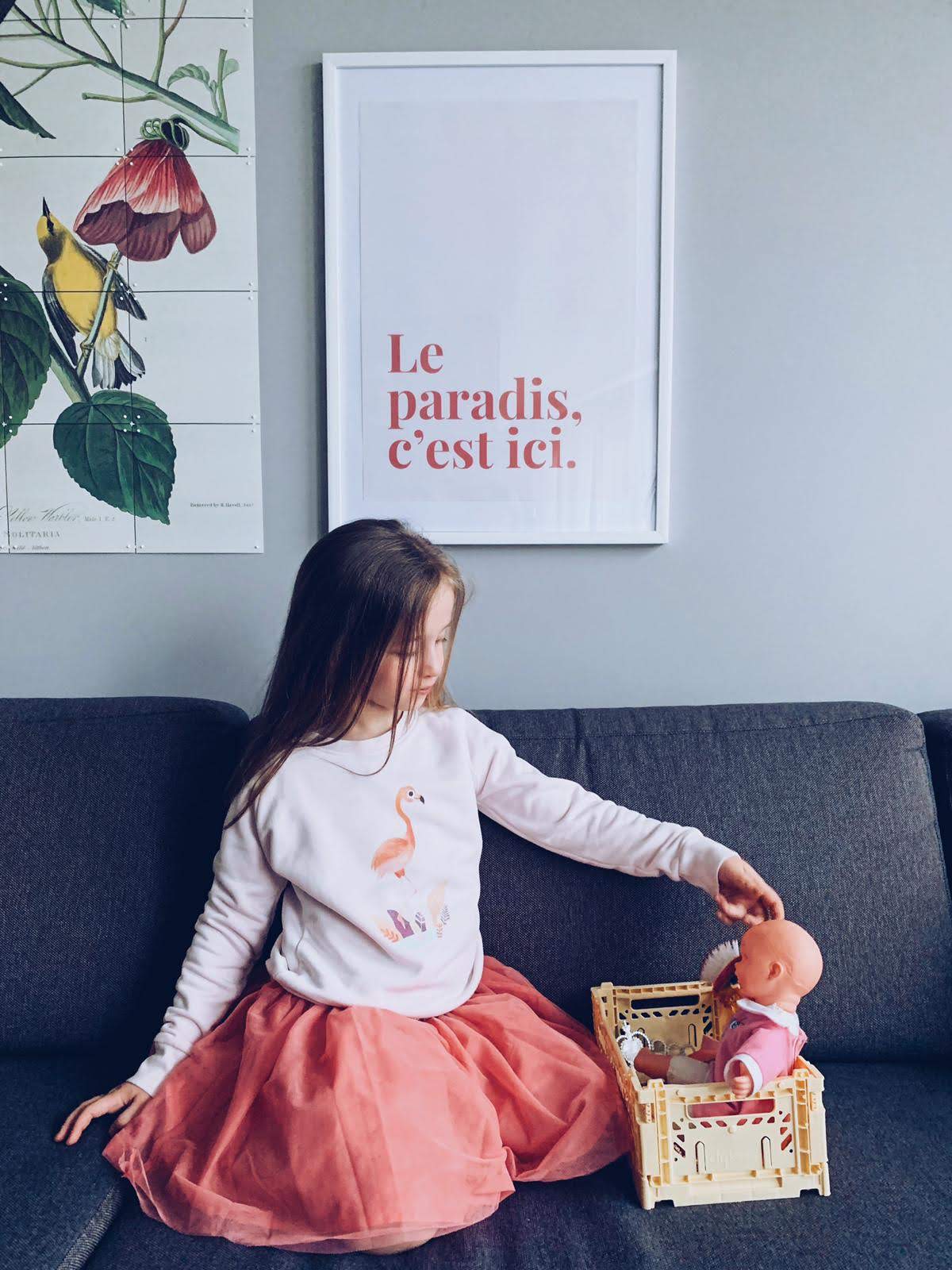 A2 poster Le paradis, c'est ici - poster by mangos on monday