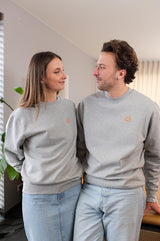 Little Home, Big Love - sweater - lichtgrijs