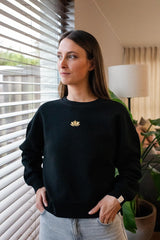 Lotus sweater zwart - Dames - Mangos on Monday