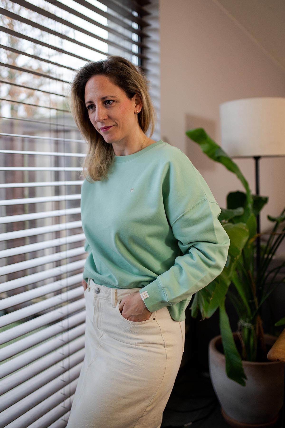 Love sweater - Lichtgroen