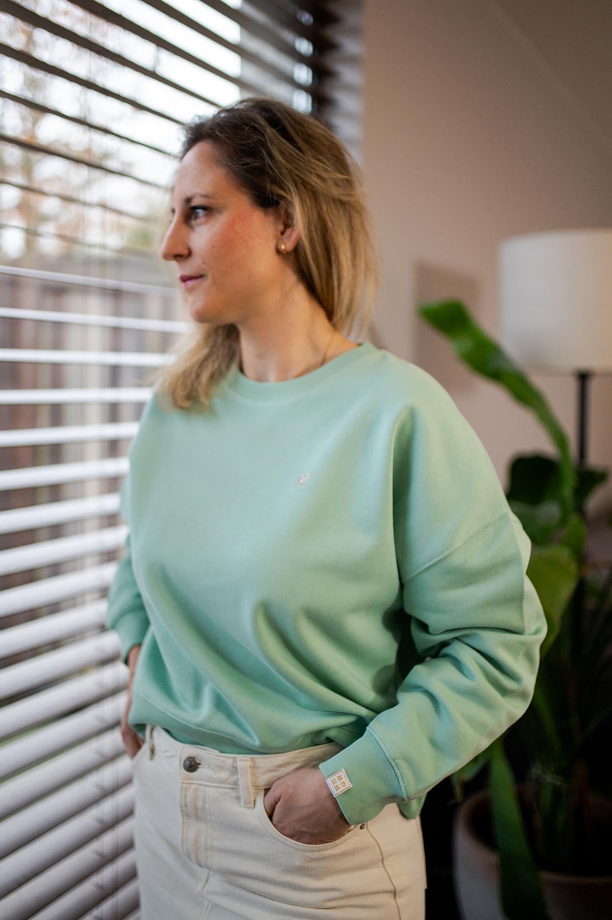 Love sweater - Lichtgroen