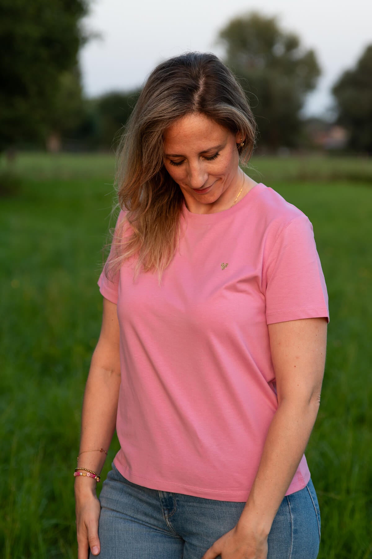 Love - T-shirt - Roze