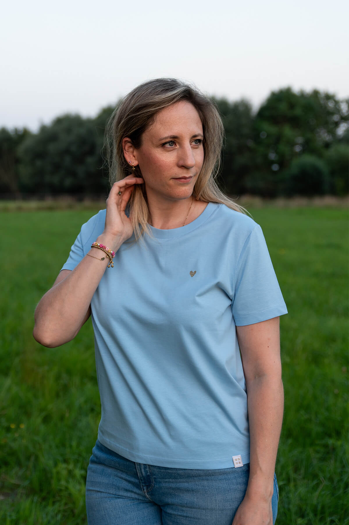 Love - T-shirt - Lichtblauw