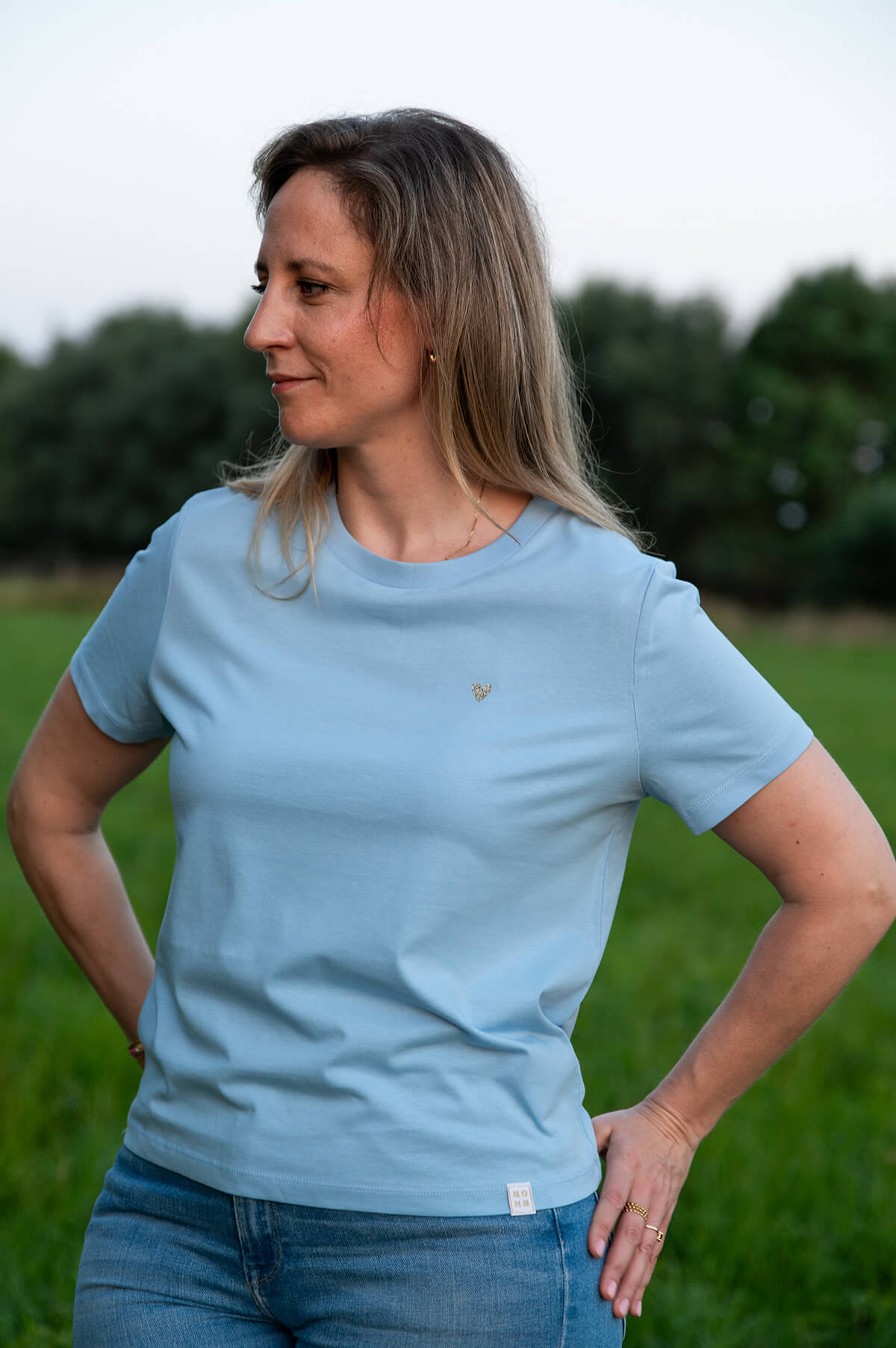 Love - T-shirt - Lichtblauw