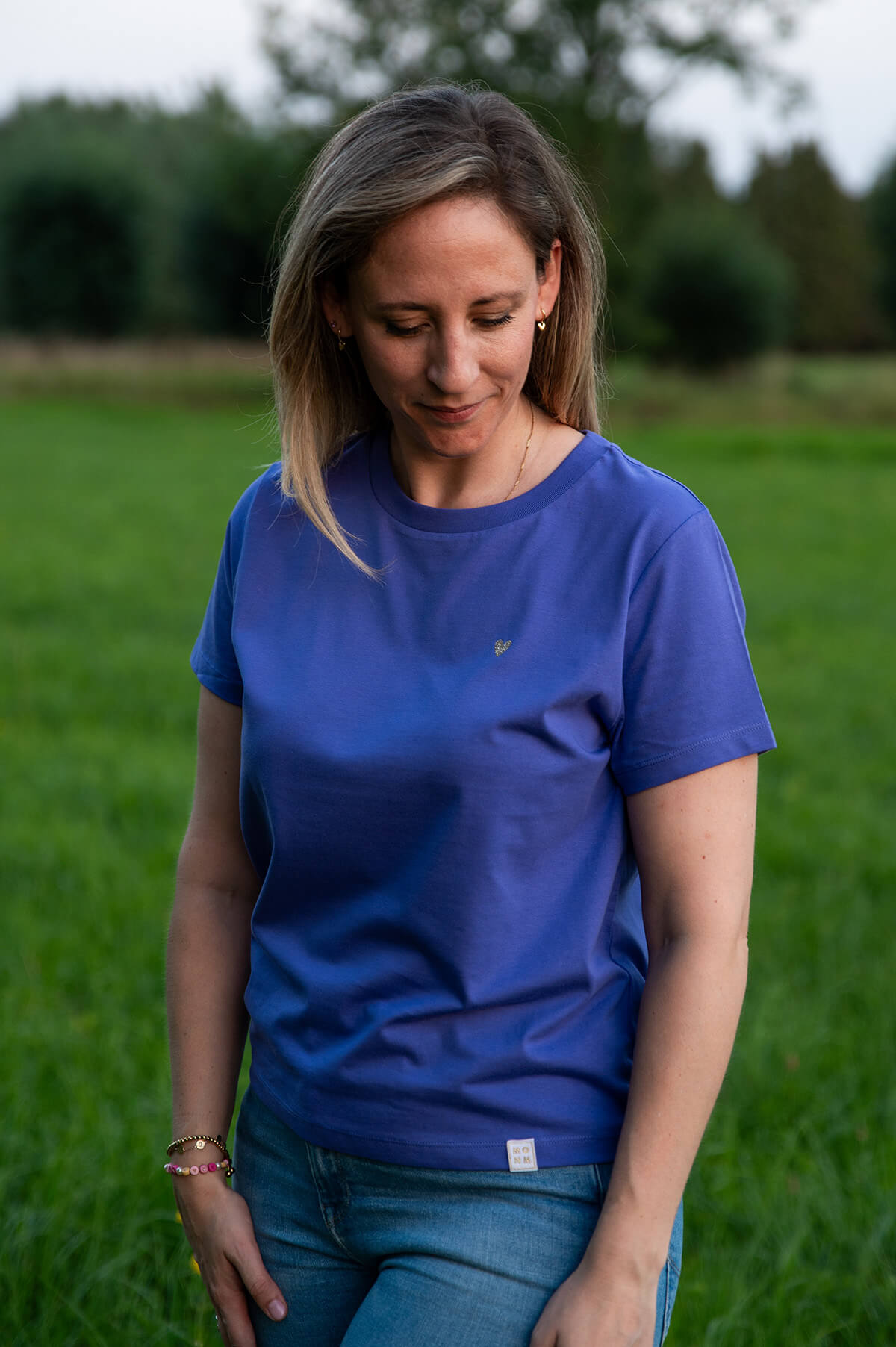 Love - T-shirt - Paars