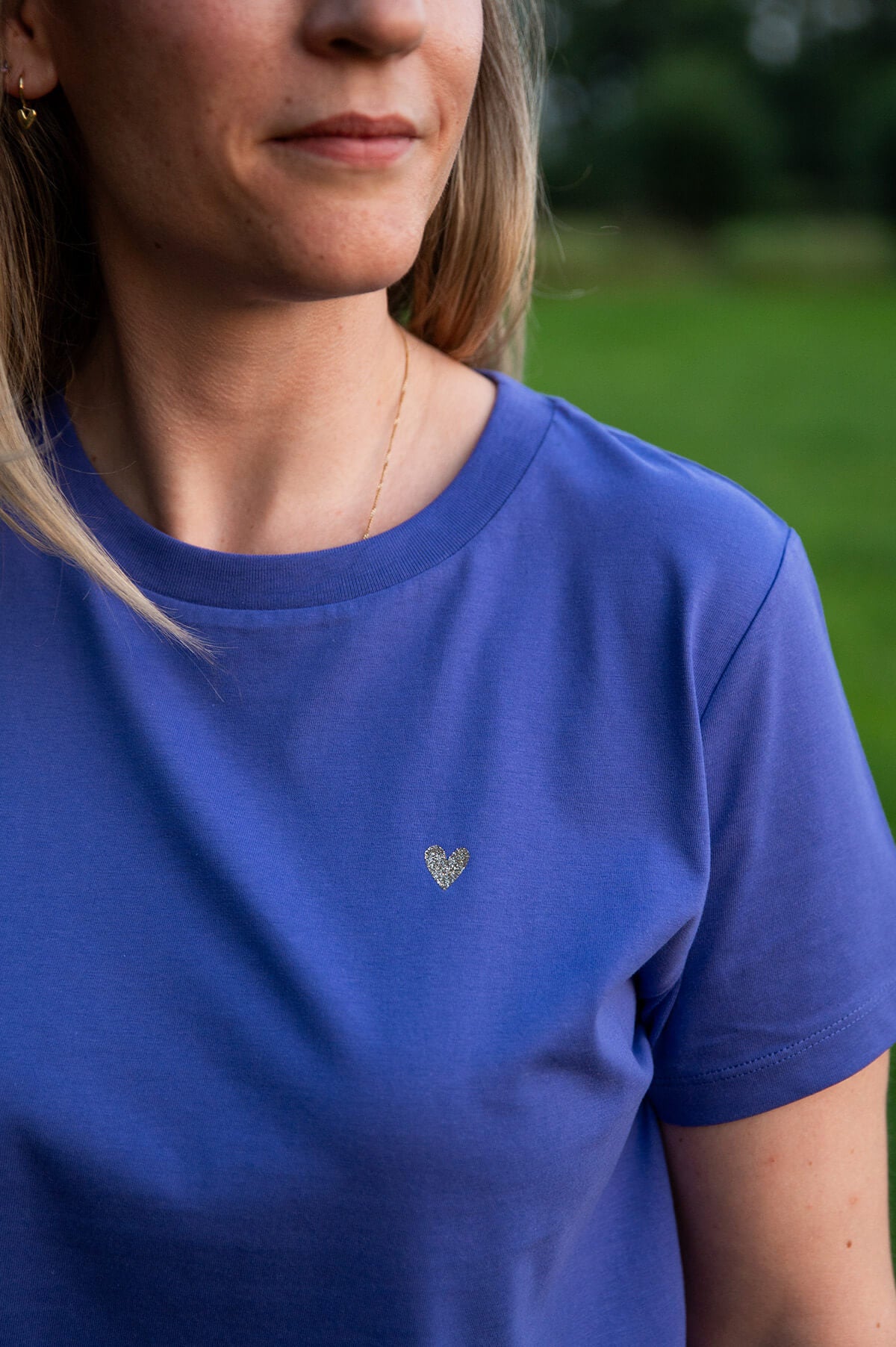 Love - T-shirt - Paars