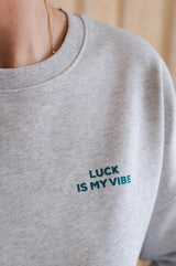 Lucky One - sweater - lichtgrijs