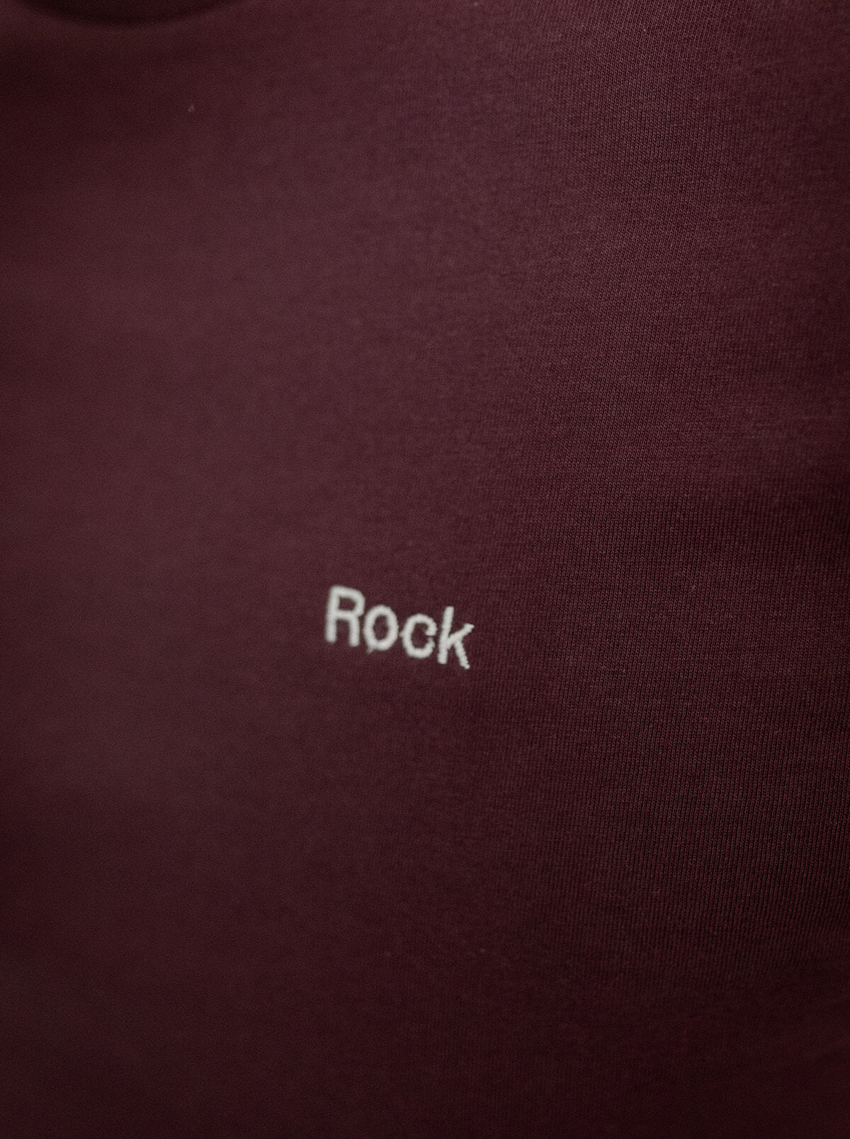 Rock t-shirt - Roodbruin - Mangos on Monday