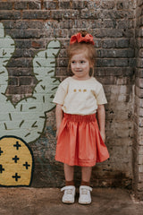 Rok kort peach - Mangos on Monday