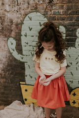 Rok kort peach - Mangos on Monday