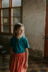 Rok kort peach - Mangos on Monday