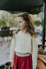 Sister twinning sweater - Mangos on Monday