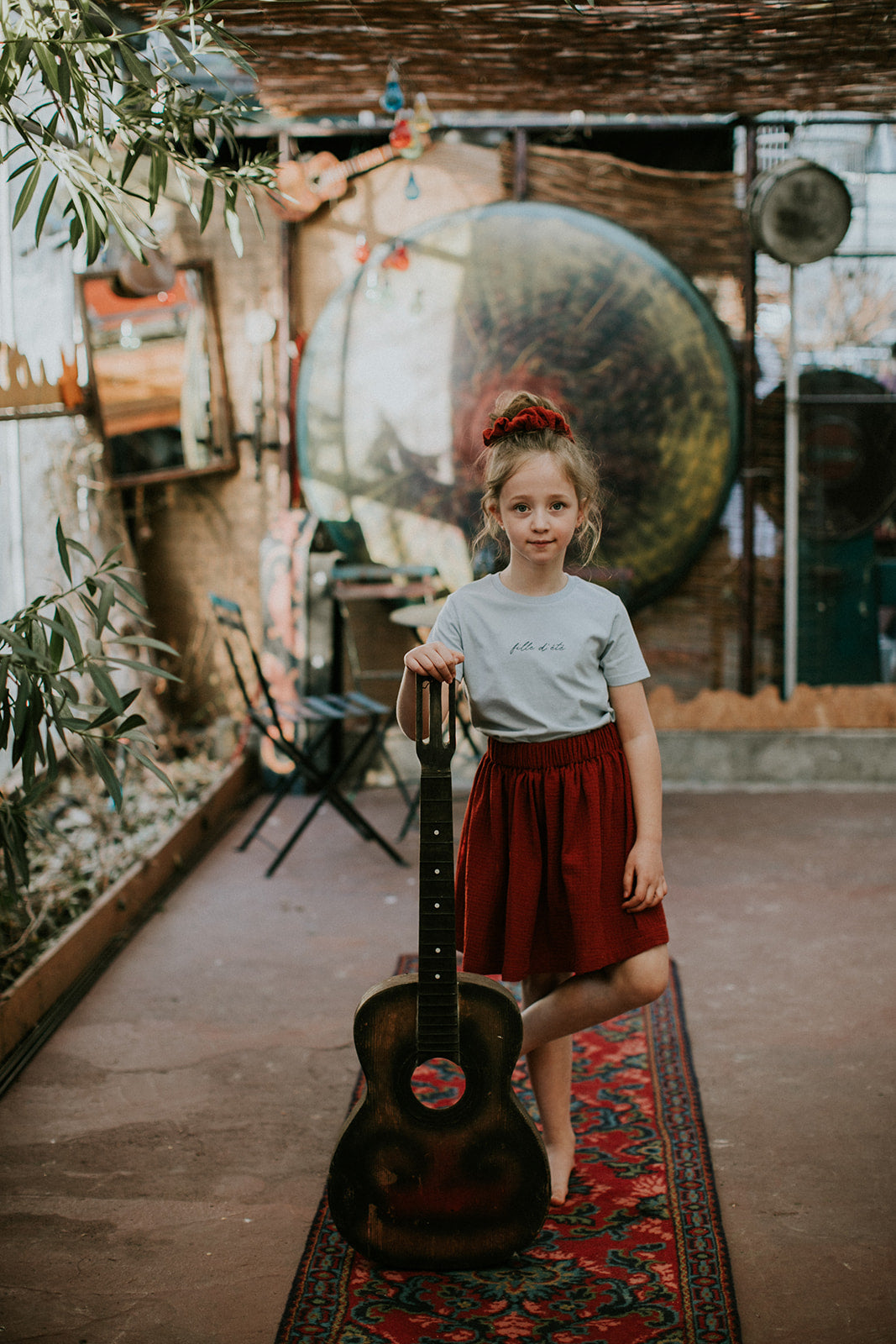 Roestkleurige korte tetra rok