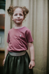 Groene lange tetra rok (kids)