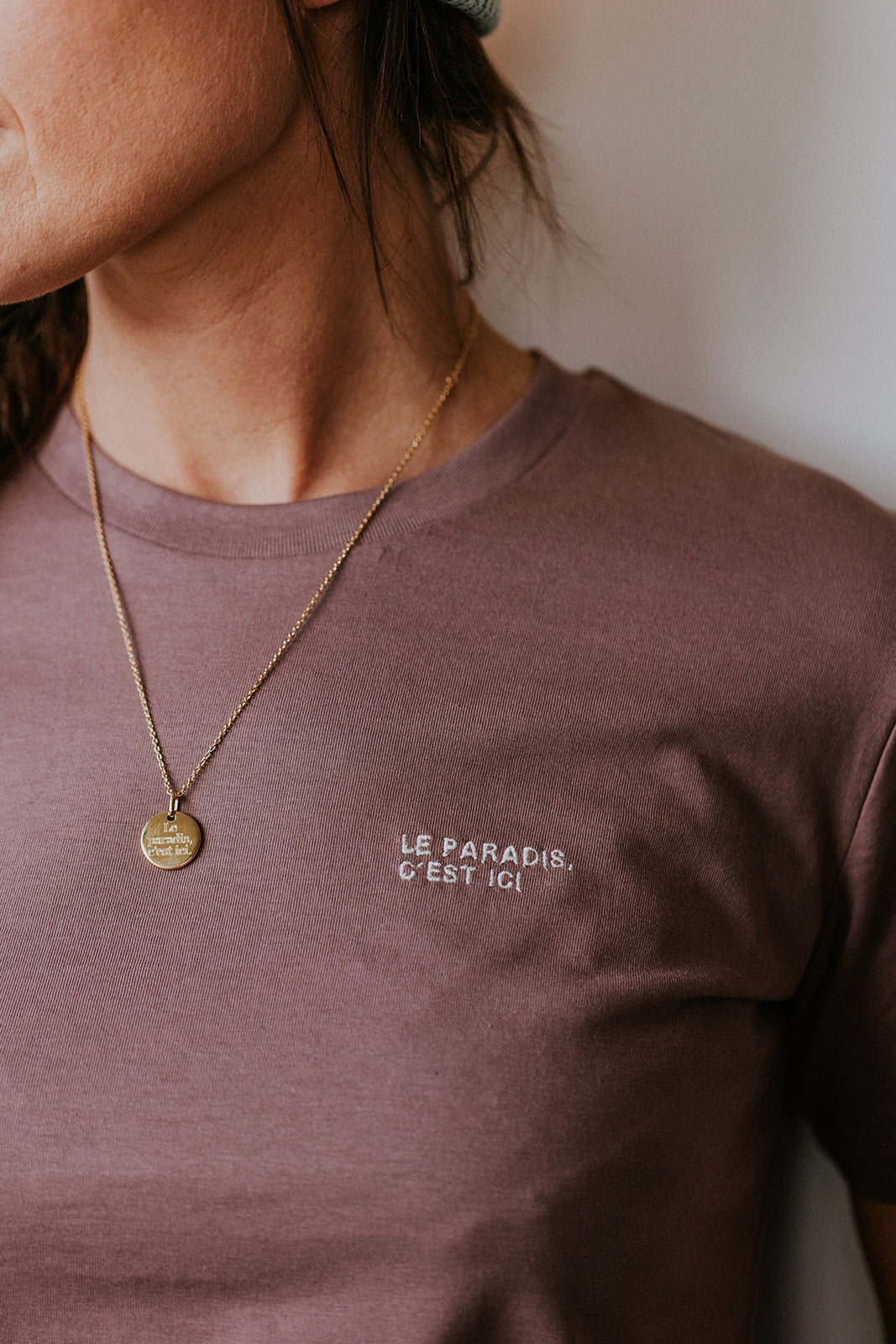 Le paradis, c'est ici t-shirt by Mangos on Monday