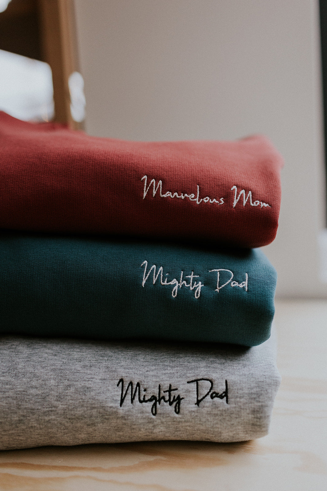 mighty dad - marvelous mom - personaliseerbaar - Mangos on Monday