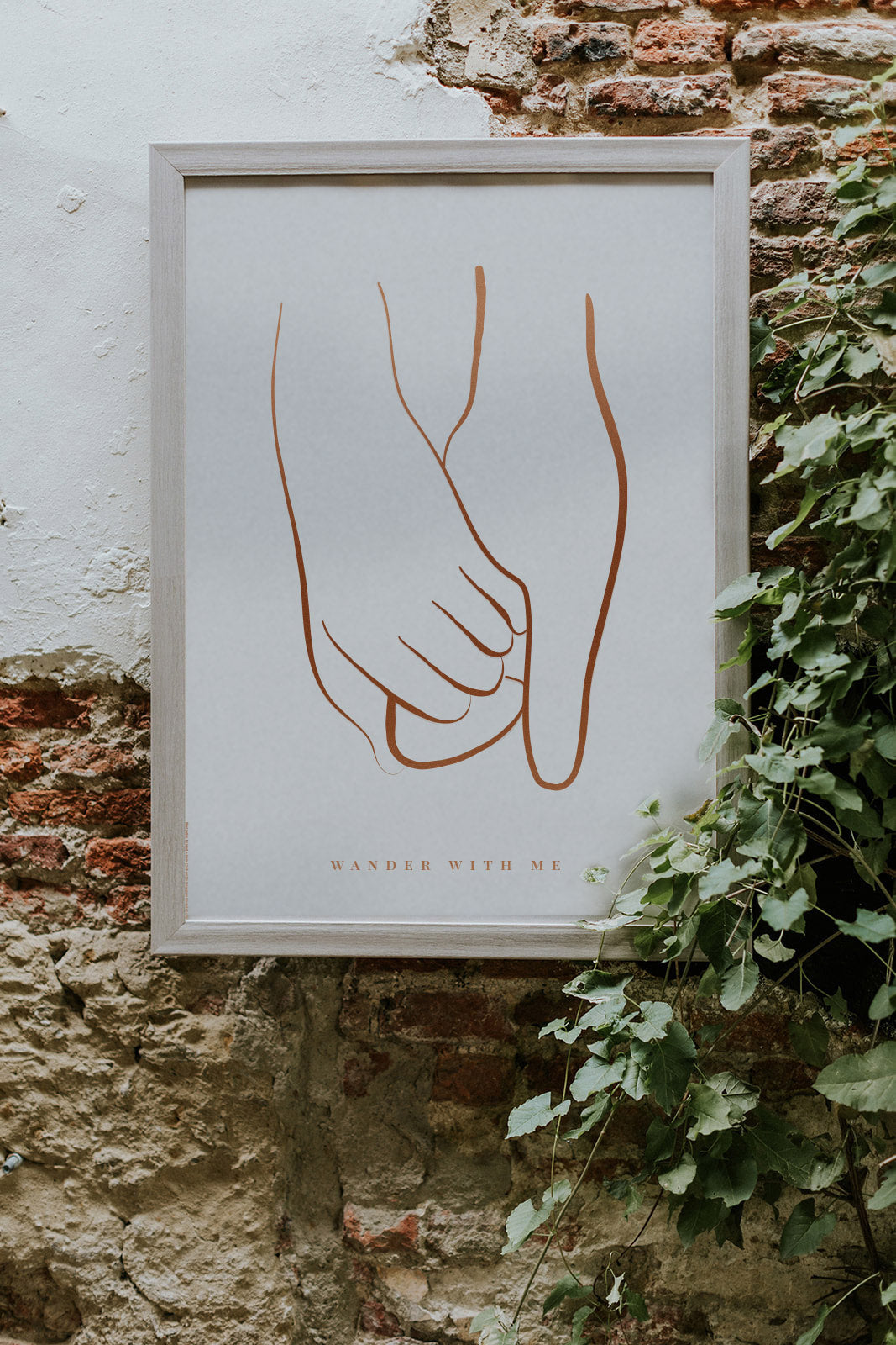 Wander with me - poster - Mangos on Monday