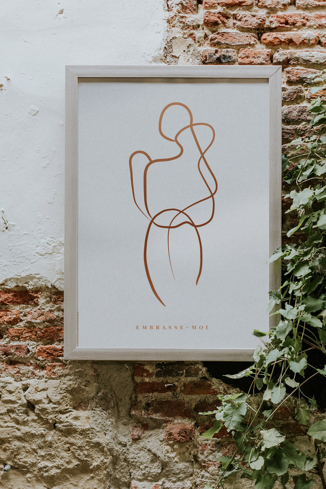 Embrasse-moi poster - Mangos on Monday