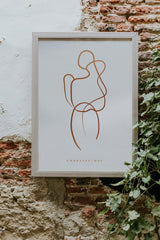 Embrasse-moi poster - Mangos on Monday
