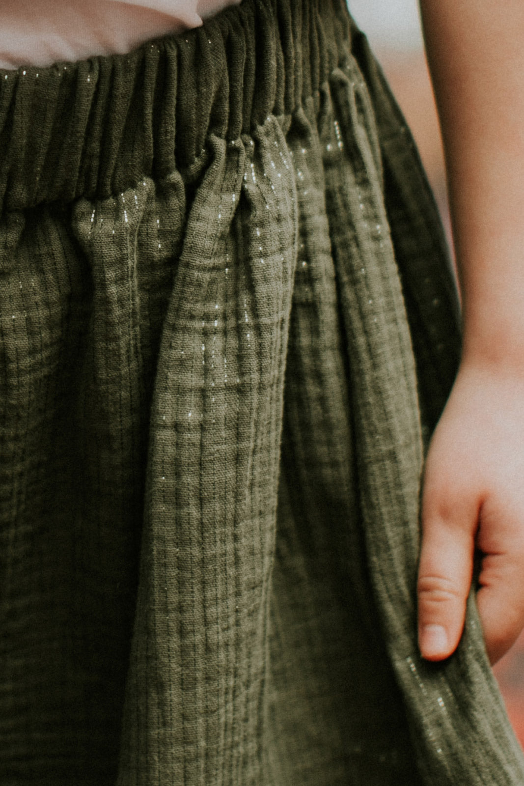 Groene korte tetra rok