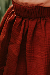 Roestkleurige korte tetra rok