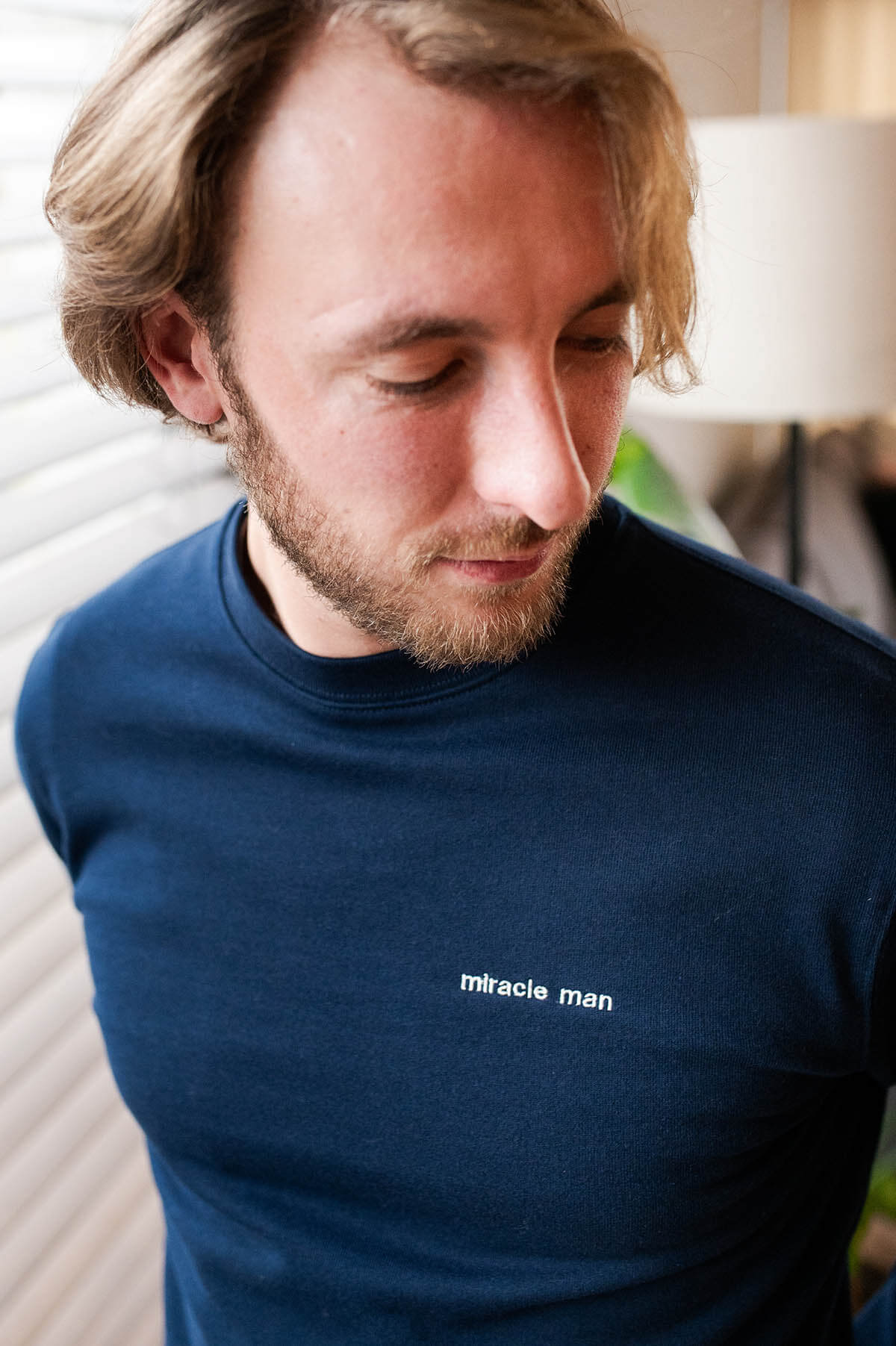 Miracle Man sweater - Blauw