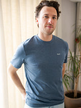 Rock t-shirt - Blauw - Mangos on Monday