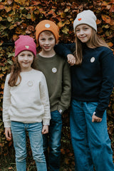 Smiley sweater kids - Mangos on Monday